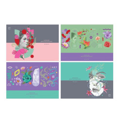 Альбом для рисования BG Abstraction - А4 - 32 листа Альбом для рисования BG Abstraction - А4 - 32 листа