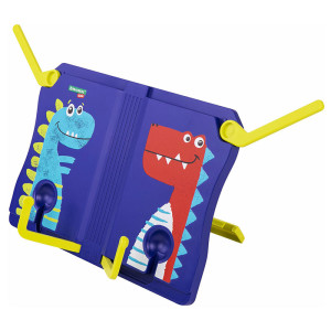 Подставка для книг Brauberg Dinosaurs - Синяя