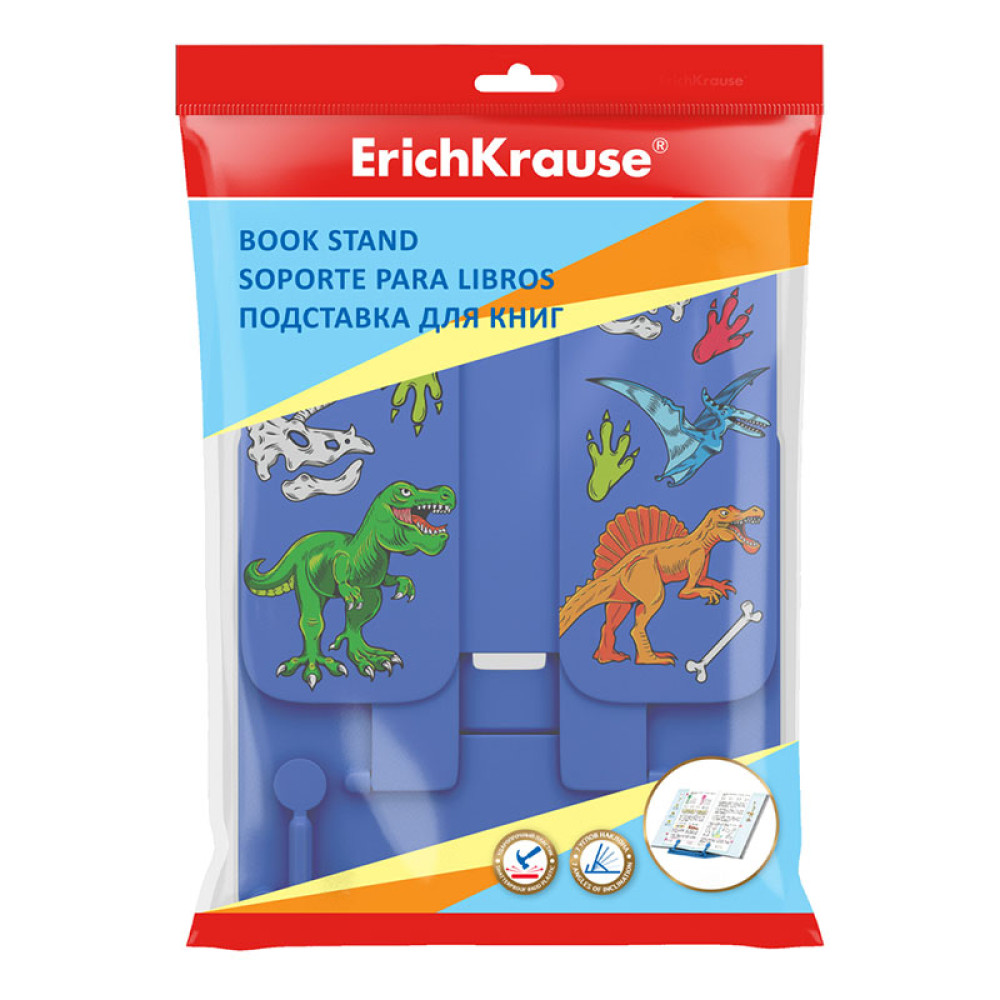 Подставка для книг и учебников ErichKrause Dino Planet Подставка для книг и учебников ErichKrause Dino Planet