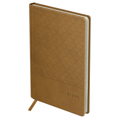 Ежедневник недатированный BG Pattern Beige - А5 - 136 листов - Бежевый