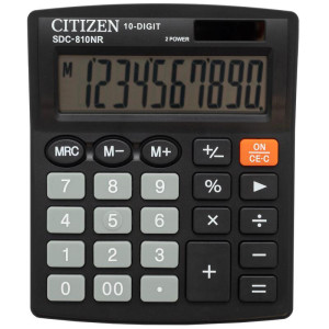 Калькулятор настольный Citizen SDC-810NR - 10 разрядов