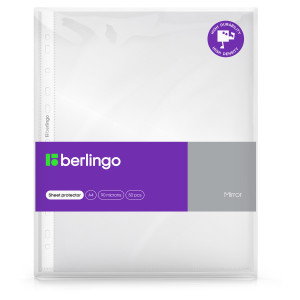 Файлы с перфорацией Berlingo - А4 - 90 мкм - Гладкие - 50 шт