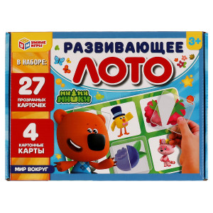 Игра настольная Лото Умные игры - Мир вокруг