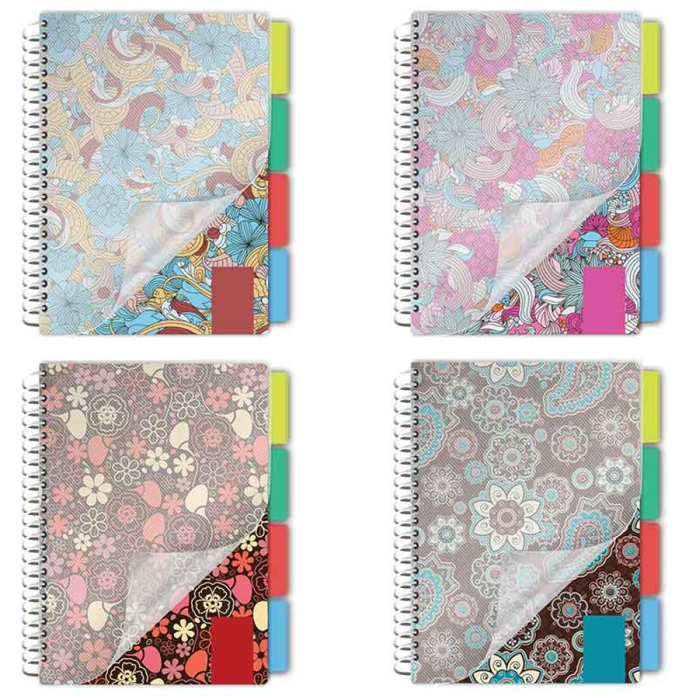 Тетрадь Brauberg Foxy Lady - А5 - 150 листов - На спирали - Клетка Тетрадь Brauberg Foxy Lady - А5 - 150 листов - На спирали - Клетка