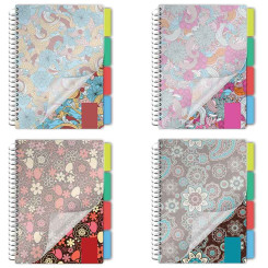 Тетрадь Brauberg Foxy Lady - А5 - 150 листов - На спирали - Клетка Тетрадь Brauberg Foxy Lady - А5 - 150 листов - На спирали - Клетка