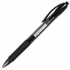 Авторучка шариковая Brauberg Office Style - 0,7 мм - Черная