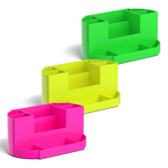 Подставка настольная ErichKrause Victoria Neon Solid - Ассорти Подставка настольная ErichKrause Victoria Neon Solid - Ассорти