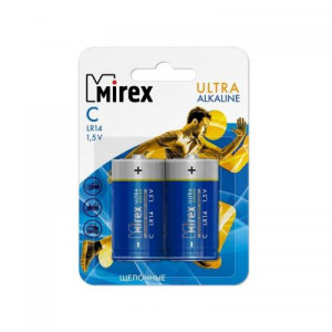 Батарейка Mirex LR14 - 1.5V - 2 шт