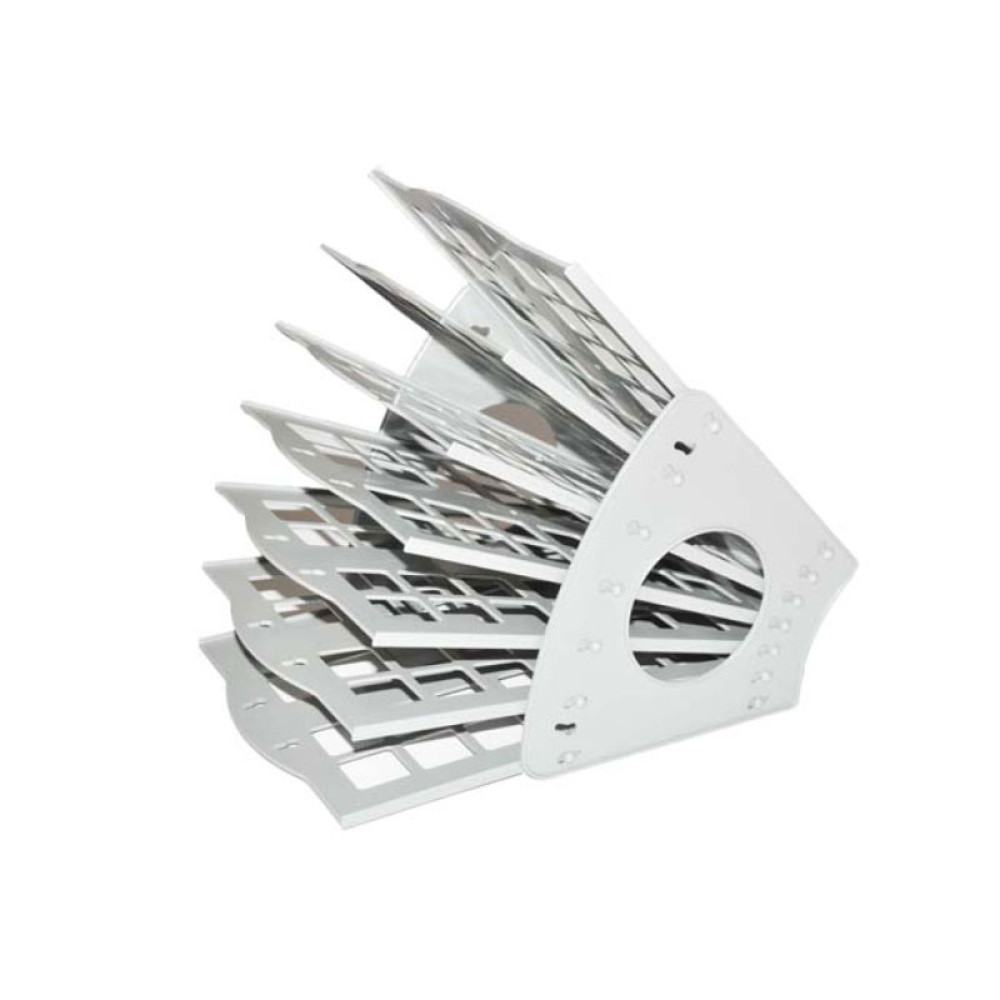 Лоток для бумаг - Веер-1 - 7 отделений - Серый Лоток для бумаг - Веер-1 - 7 отделений - Серый