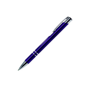 Ручка шариковая Cosmo SJ/BU 072C - Синяя - Синяя/серебро