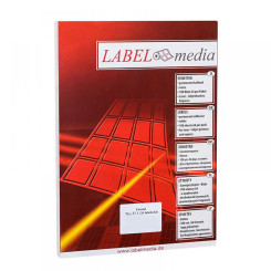 Наклейки Labelmedia - А4 - 70*37 мм - 100 листов - 24 шт