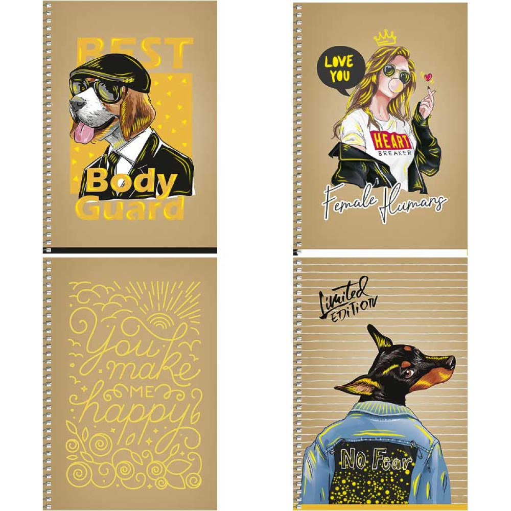 Тетрадь Школярик - А5 - Клетка - 96 листов - Рисунок 6033 Тетрадь Школярик - А5 - Клетка - 96 листов - Рисунок 6033