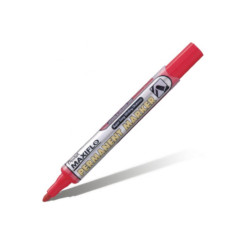 Маркер перманентный Pentel - С подкачкой - 4,5 мм - Красный