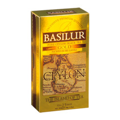 Чай Basilur Leaf of Ceylon - Черный - 25 пакетиков