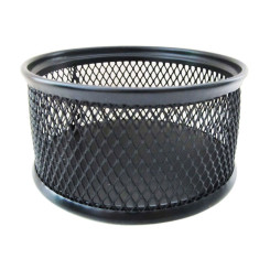 Подставка канцелярская Horer - Металлическая - Круглая - Черная Подставка канцелярская Horer - Металлическая - Круглая - Черная