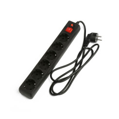 Сетевой фильтр Гарнизон ЕНВ-15 - 5 м - 6 розеток Сетевой фильтр Гарнизон ЕНВ-15 - 5 м - 6 розеток