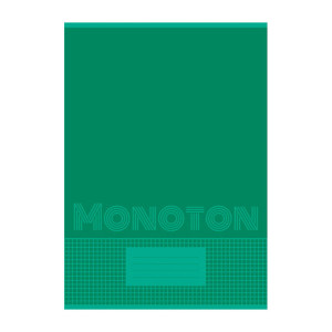 Тетрадь BG Monoton - А4 - 48 листов - Линейка