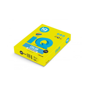 Бумага цветная IQ Color - А3 - Солнечно-желтая - 1 лист