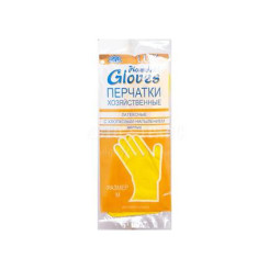 Перчатки хозяйственные резиновые Household Gloves - Размер L