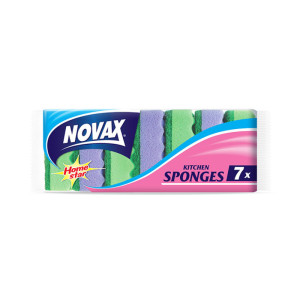 Губка для посуды Novax - 7 штук