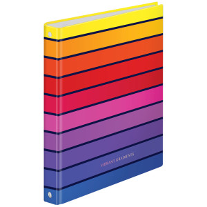 Тетрадь на кольцах ArtSpace Узоры. Vibrant gradient - А4 - 100 листов