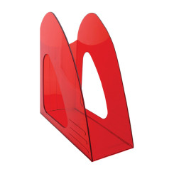 Лоток для бумаг вертикальный OfficeSpace Colorful - Тонированный красный Лоток для бумаг вертикальный OfficeSpace Colorful - Тонированный красный