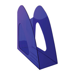 Лоток для бумаг вертикальный OfficeSpace Colorful - Тонированный синий Лоток для бумаг вертикальный OfficeSpace Colorful - Тонированный синий