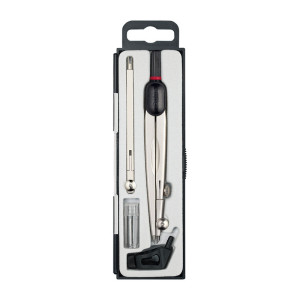 Готовальня Rotring Compac - 4 предмета - Циркуль 130 мм - Пластиковый футляр