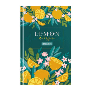 Ежедневник недатированный OfficeSpace Цветы Juicy lemon - А5 - 136 листов