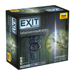 Игра настольная Звезда EXIT Квест Заброшенный дом