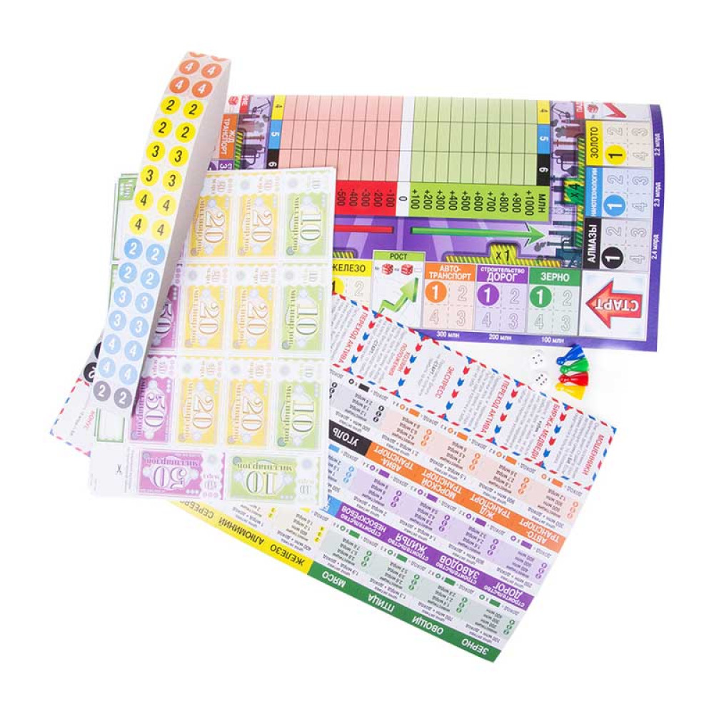 Игра настольная Русский стиль - Экономическая Капитал Игра настольная Русский стиль - Экономическая Капитал