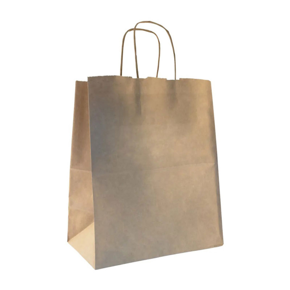 Пакет бумажный Avior Крафт - 24*14*28 см Пакет бумажный Avior Крафт - 24*14*28 см