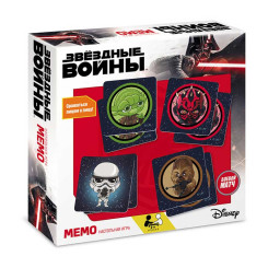 Игра настольная Hatber Звёздные войны - 36 карточек