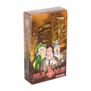 Игра настольная Нескучные игры Мафия ЛЮКС - 20 карточек
