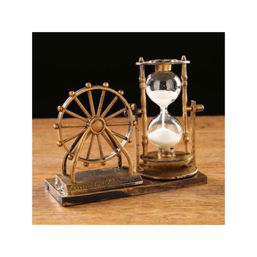 Часы песочные Мемориал - 15,5*6,5*12,5 см Часы песочные Мемориал - 15,5*6,5*12,5 см