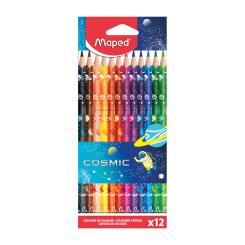 Карандаши Maped Color Peps - 12 цветов - Заточенные - Круглые