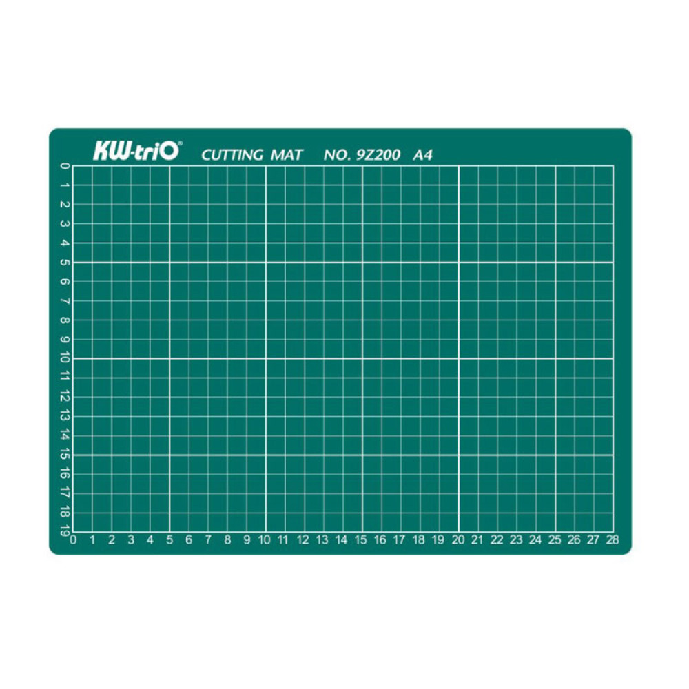 Коврик для резки KW-Trio - А4 - Разметочная сетка - 30*22 см Коврик для резки KW-Trio - А4 - Разметочная сетка - 30*22 см