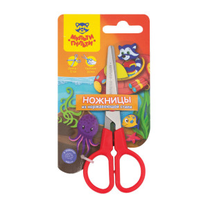 Ножницы детские Мульти-Пульти Приключения Енота - Пластиковые - 12см