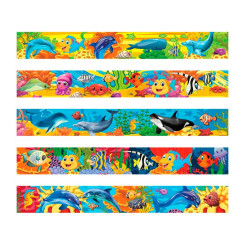 Закладка-магнит для книг ArtSpace Морские обитатели - 25*200 мм Закладка-магнит для книг ArtSpace Морские обитатели - 25*200 мм