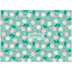 Коврик настольный пластиковый ArtSpace Blooming - А4