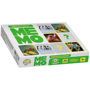 Игра настольная Десятое королевство Мемо. Обитатели земли - 50 карточек