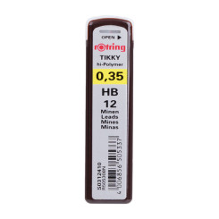 Грифель Rotring Tikky - НВ - 0,35 мм