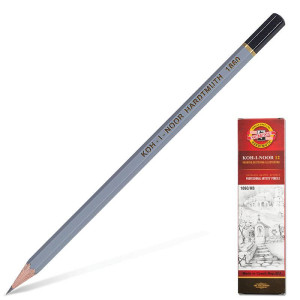 Карандаш чернографитный Koh-I-Noor 1860 - НB - Заточен