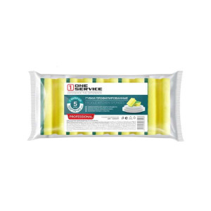 Губки для посуды One Service - 100*70*45 мм - 5 штук