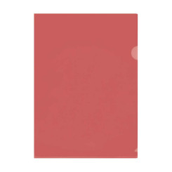 Папка-уголок Стамм - А4 - 150 мкм - Красная Папка-уголок Стамм - А4 - 150 мкм - Красная