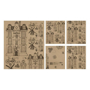 Тетрадь Гознак Старая Европа - А5 - 96 листов - Клетка