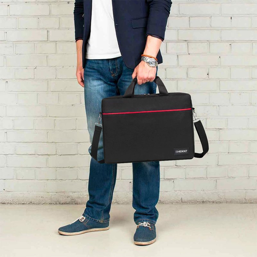 Сумка для ноутбука Heikki Maximum - 17,3 - 44*34*6 см - Черная Сумка для ноутбука Heikki Maximum - 17,3 - 44*34*6 см - Черная