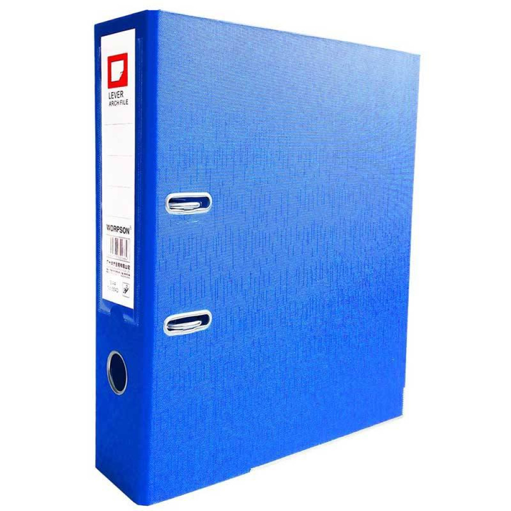 Папка-регистратор Hua Jie - Двусторонний - 75 мм - Синий Папка-регистратор Hua Jie - Двусторонний - 75 мм - Синий