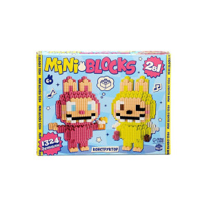 Конструктор Mini Blocks. Монстрики - 1324 детали