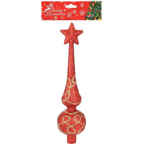 Верхушка на ёлку Петли - 4,5*18 см